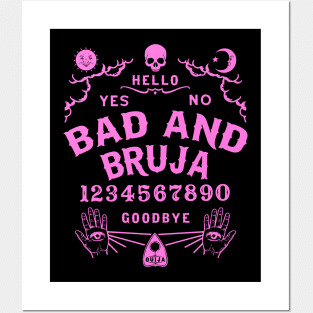 Bad and Bruja Ouija Board Posters and Art